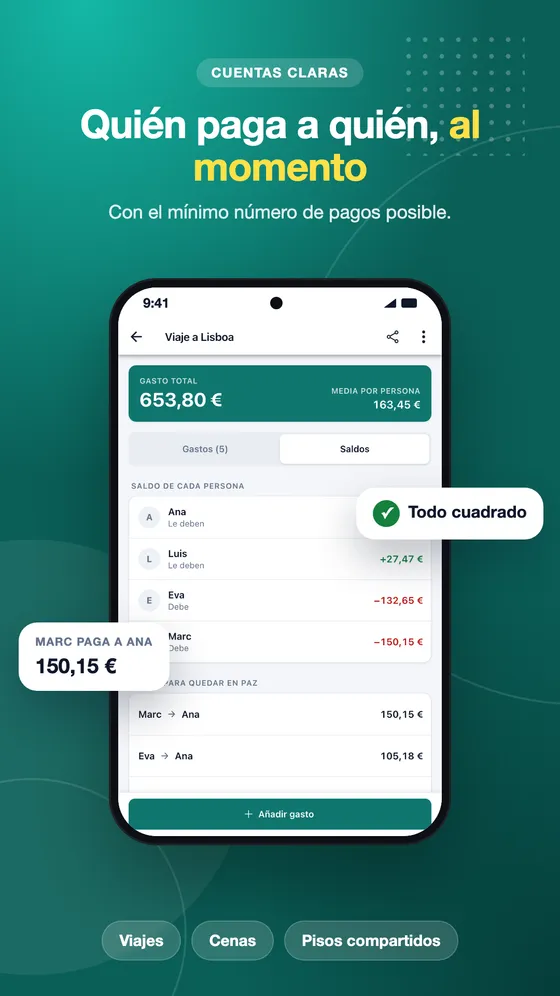 Reparte la Cuenta: captura 1